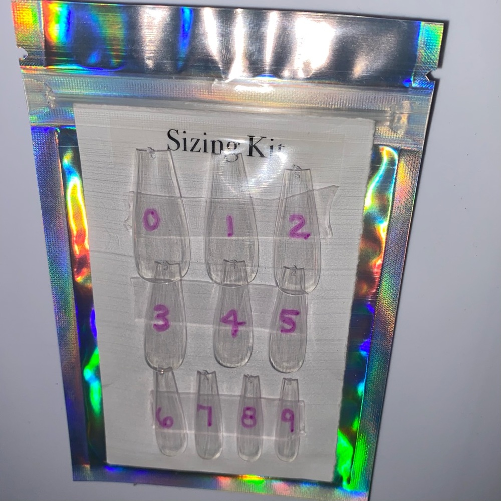Press on nails Sizing kit